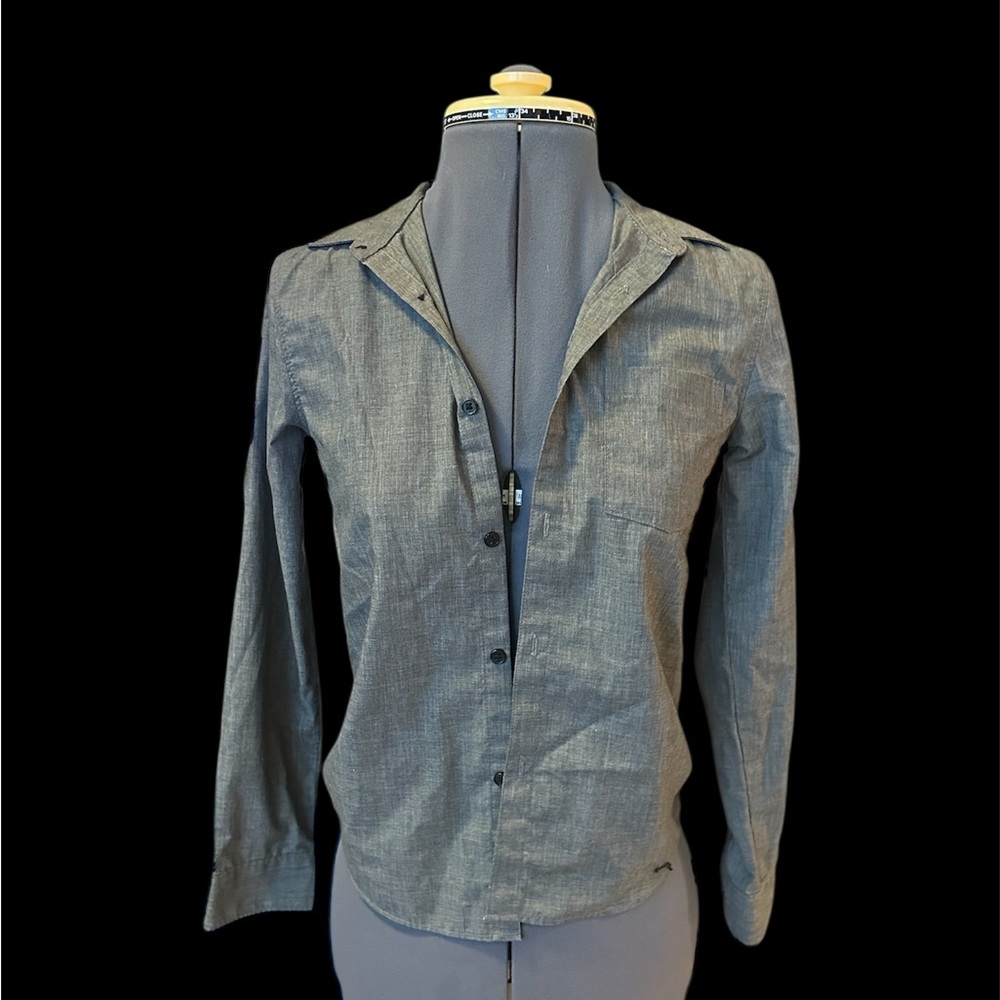 H&M Women's Charcoal Button-Up Blazer